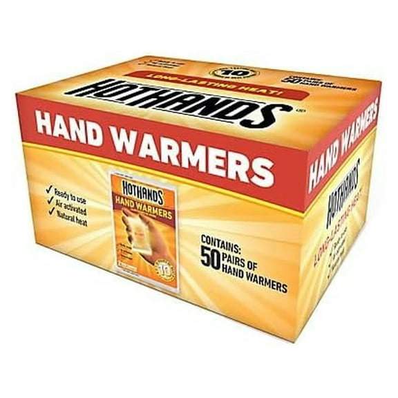 Hand Warmer Bulk 50 pk. Box (50 Pairs)