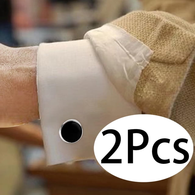 Gemelos de Camisa de Negocios de 2 Piezas Fernando Gemelos Clásicos de Metal para Hombre