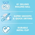 thumbnail image 3 of PILOT Precise V5 RT Deco Collection Refillable & Retractable Liquid Ink Rolling Ball Pens, Extra Fine Point (0.5mm) Black Ink, 2-Pack (41972), 3 of 4