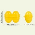 thumbnail image 2 of Grid Portable Egg Storage Box Carton Kitchen Organizer Utensils Yellow Eggs Container for Outdoor Camping Gear Picnic, 2 of 6
