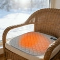 thumbnail image 4 of ERK 1Pcs Portable Heated Seat Cushion USB Fast Heating Pad For And Seat, 4 of 5