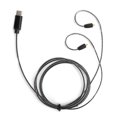 thumbnail image 1 of Cable para auriculares, cable para auriculares MMCX tipo C Cable para auriculares MMCX Cable para auriculares para características de vanguardia Shure, 1 of 8