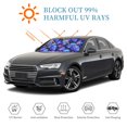 thumbnail image 5 of Bingfone Skull flower star sky Car Windshield Sunshade,Sun Foldable Sun Shield Sun Visor for Car - Small, 5 of 8