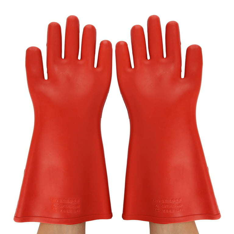 Insulation Work Gloves - Flame Retardant, 400V Voltage Resistant