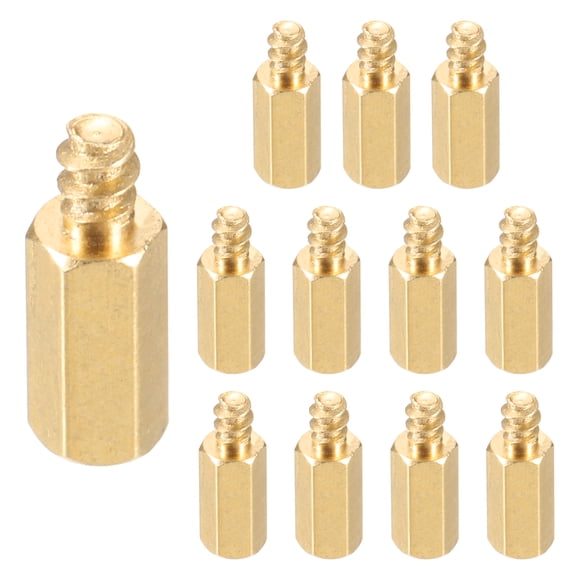 12 Pcs M2 6+3mm Entretoise Hexagonale, Entretoise Filetée Hexagonale
