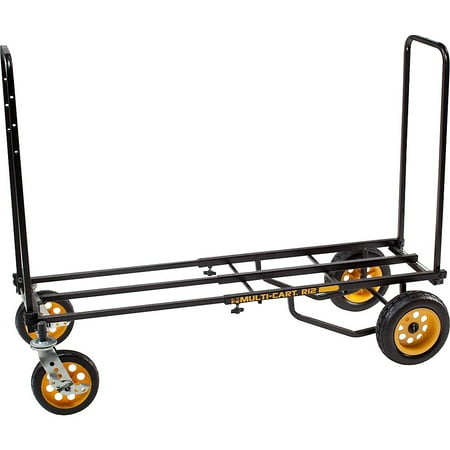 MULTI-CART Cart-RT12 8-Way Convertible Cart, 41-1/2 In H, Black