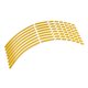 thumbnail image 4 of unbranded Decal Para De Motocicleta Amarillo Impermeable Con Adhesivo Firme Para Exterior, 4 of 7