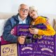 thumbnail image 3 of LHSHID 75th Birthday Gifts for Women or Men Gifts for 75 Year Old Woman 75th Birthday Decorations for Women 75 Birthday Party Decorations for Men 75 Birthday Gifts Throw Blanket 50x60in, 3 of 6