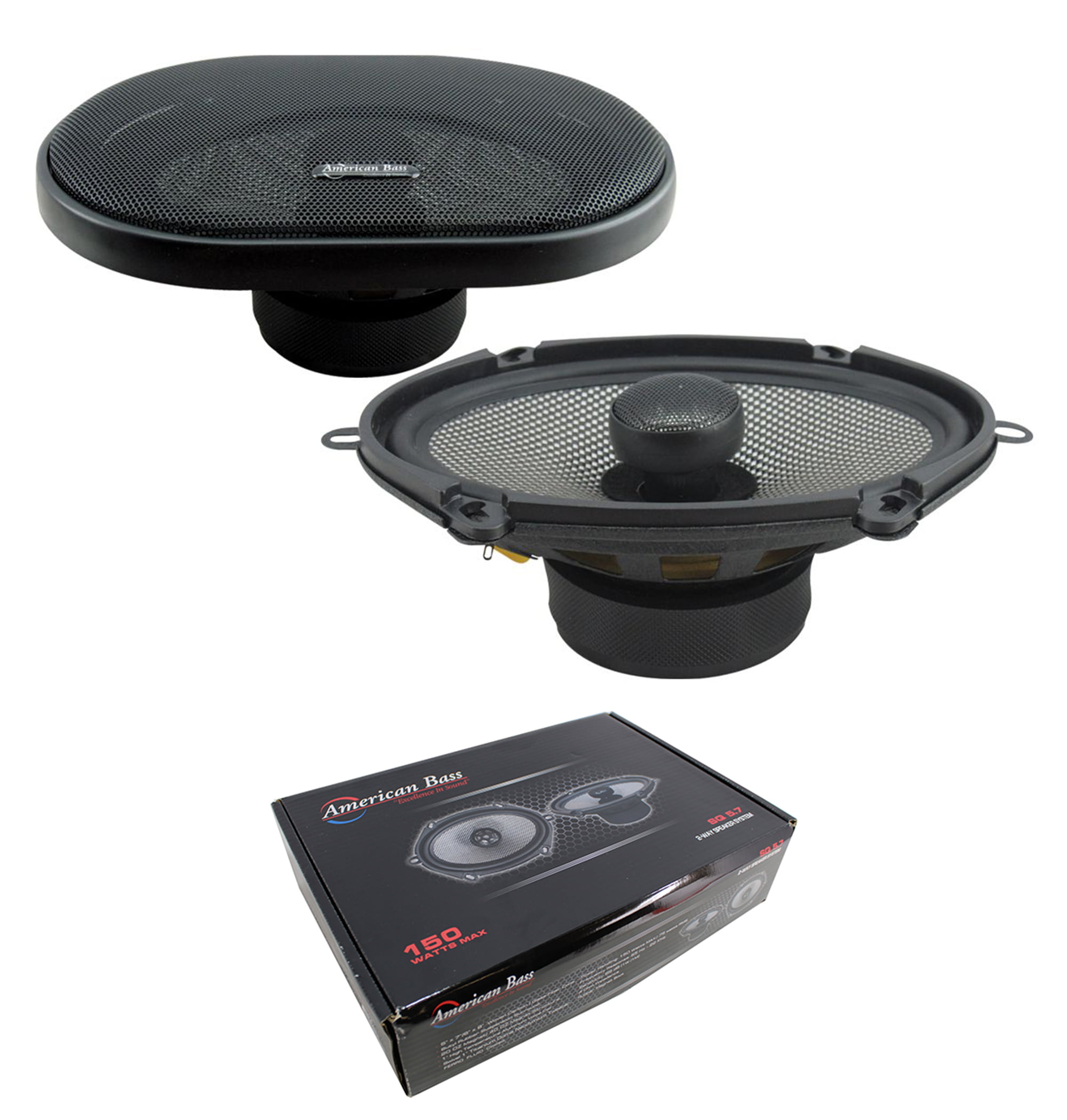 Focal Access 690AC 6"x9" 2 Way Coaxial Car Speakers 150w 1 Pair inc grills