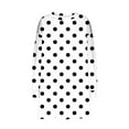 thumbnail image 5 of Long Sleeve Tops Womens Crewneck Sweatshirts Oversized Graphic Tees for Women Polka Dots Blouse Loose Casual Fashion Clothes (White 2XL), 5 of 5