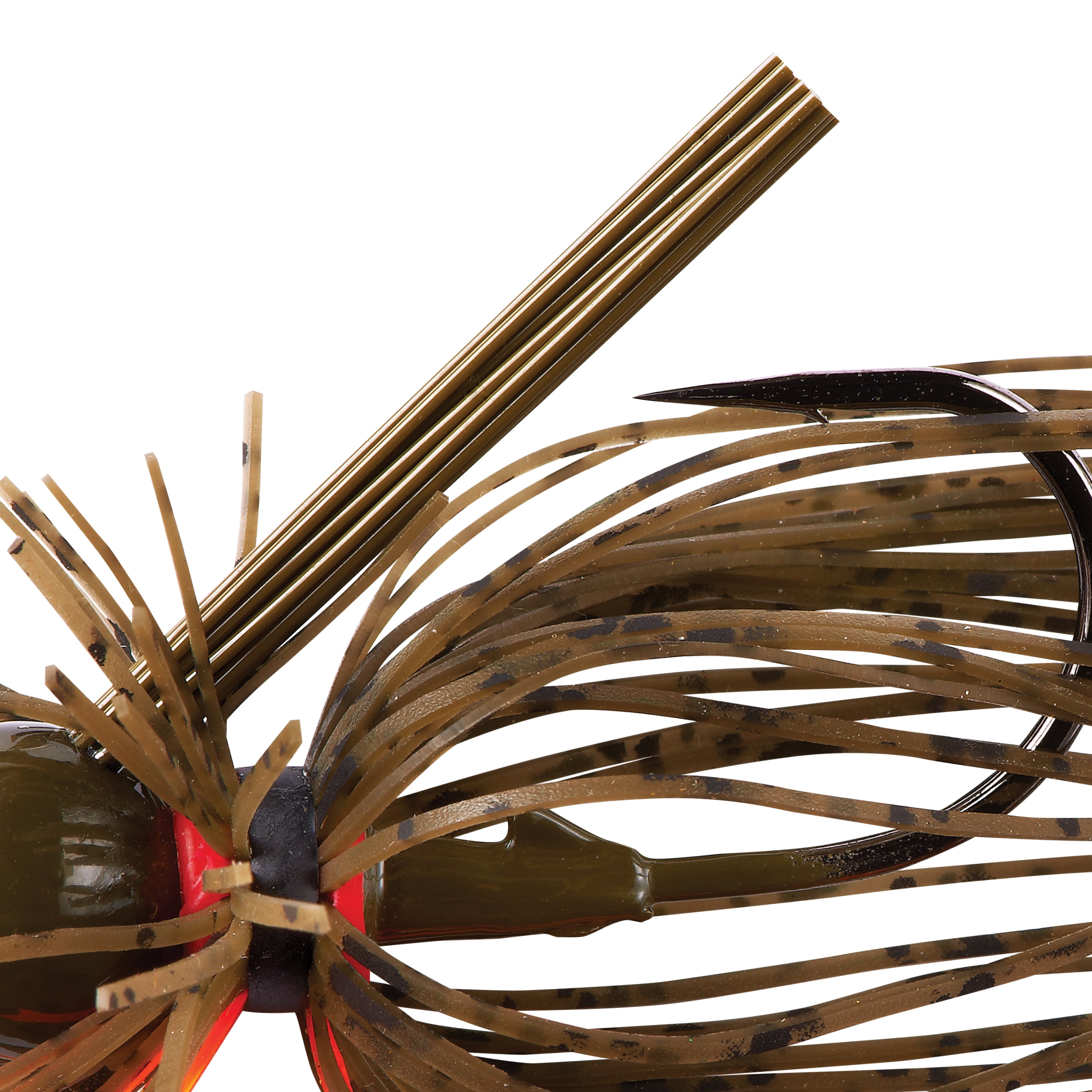 War Eagle Heavy Finesse Fishing Jigs Green Pumpkin Orange 3/8 oz.