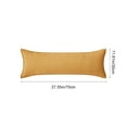thumbnail image 2 of JJV Long Rectangular Backrest Cushion for Sofa Bed with Removable Washable Cover Soft Supportive Core Throw Pillow for Living Room Sleeping Hugging, 2 of 6