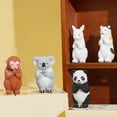 thumbnail image 3 of Clasp Hands Animal Statue Simulation Panda Rabbit Capybara Koala Dog Cat Monkey Ornament Resin Sculpture Decoration Ornament, 3 of 8