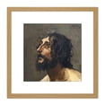 thumbnail image 1 of Martin Henri Self Portrait As John Baptist Painting 8X8 Inch Square Wooden Framed Wall Art Print Picture with Mount, 1 of 4