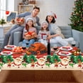 thumbnail image 5 of sruoe Tablecloth, 54 X 108in Christmas Tablecloth, Waterproof Machine Washable Foldable Red Rectangle Tablecloths, Table Cloth for Dining, Home, Party Decor, PE, 5 of 6