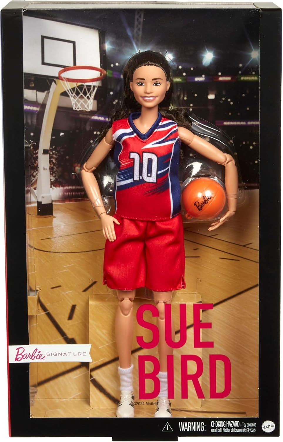 Barbie Signature Sue Bird Doll with No. 10 Uniform Mattel HJW97