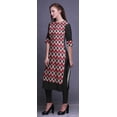 thumbnail image 3 of Bimba Robe Tunique Droite Kurta Imprimée pour Femmes, 3 of 6