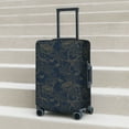 thumbnail image 5 of Uemuo Vintage Chrysanthemum Printed Washable Luggage Cover - Fashion Suitcase Protector Fits 18-32 Inch Luggage -X-Large, 5 of 9