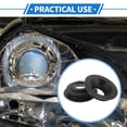 thumbnail image 3 of Unique Bargains 38mm Car Headlight Dust Cover F22B Open Cap Rubber Housing Dust Seal Cap 2 Pcs, 3 of 7