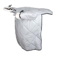 thumbnail image 2 of Edredón a prueba de viento para motocicleta,Prevención del frío,Protección contra el clima frío,Cubierta cálida para delantal de regazo de pierna de , gris shamjiam Edredón a prueba de viento, 2 of 8