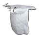 thumbnail image 2 of Edredón resistente al viento para motocicleta, lona cálida para lluvia, fácil de instalar, funda para regazo, manta impermeable para prevenir el frío Gris, 2 of 8