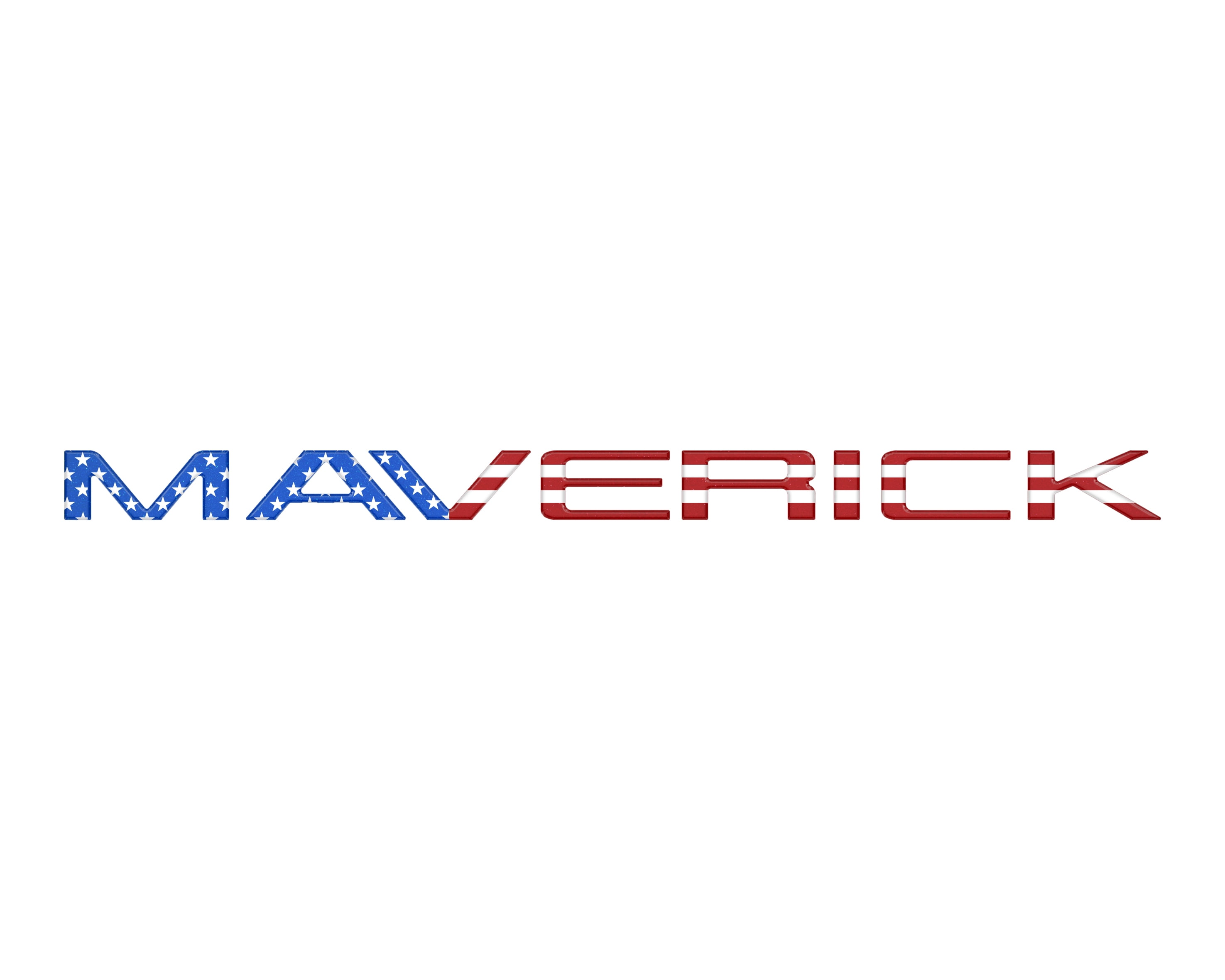 Tailgate Letter Inserts Fits 2022-2026 Ford Maverick