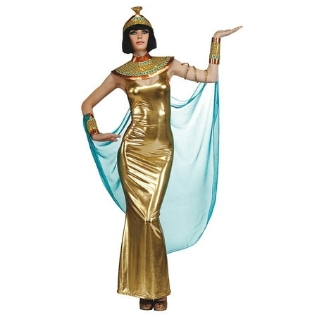 Goddess Cleopatra Adult Costume Gold - Standard
