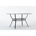 thumbnail image 1 of Boraam 77013 Bastian Table à Manger&44; Gris & Noir, 1 of 5