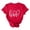 Red #B, variant on Womens Red Tops Tees Love Heart Valentines Day Tshirt Short Sleeve Summer Casual Cute Graphic Tees, 2XL