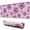 Pioneer Flower Floral, variant on Long Mouse Pads for Desk,Pioneer Flower Floral Print Pattern Desk Mats on Top Of Desks, Desk Mouse Pad Extra Large with 3mm Non-Slip Base and Stitched Edge for Gaming,Office,Work,Home 31.5"x11.8"