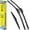 Hook, variant on General 2 Wipers For BMW X5 X7 24-19，X6 24-20，XB7 23-21 /Volvo C30 13-07，S40 S60 18-11，S80 16-07，V50 12-05，V60 18-13，V70 10-08，XC60 17-10，XC70 C70 16-07 Original Windshield Wiper Blades 26"+20"