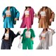 thumbnail image 5 of Txlixc Traje de 2 piezas para mujeres, cuello de solapa de manga larga, camisa de una sola fila Txlixc  moda, 5 of 5