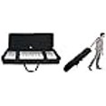 thumbnail image 3 of Rockville Rolling Bag 76 Key Keyboard Case w/Wheels+Trolley Handle+Large Pocket V2, 3 of 4