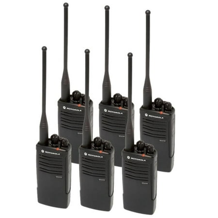 Motorola RDU4100 6 Pack- UHF 4 Watt 10 Channel