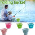 thumbnail image 2 of Summer Savings! 2025 Anckoeil Folding Bucket Basin Outdoor Car Basin Travel Laundry Bucket Fishing Bucket 5L, 2 of 3
