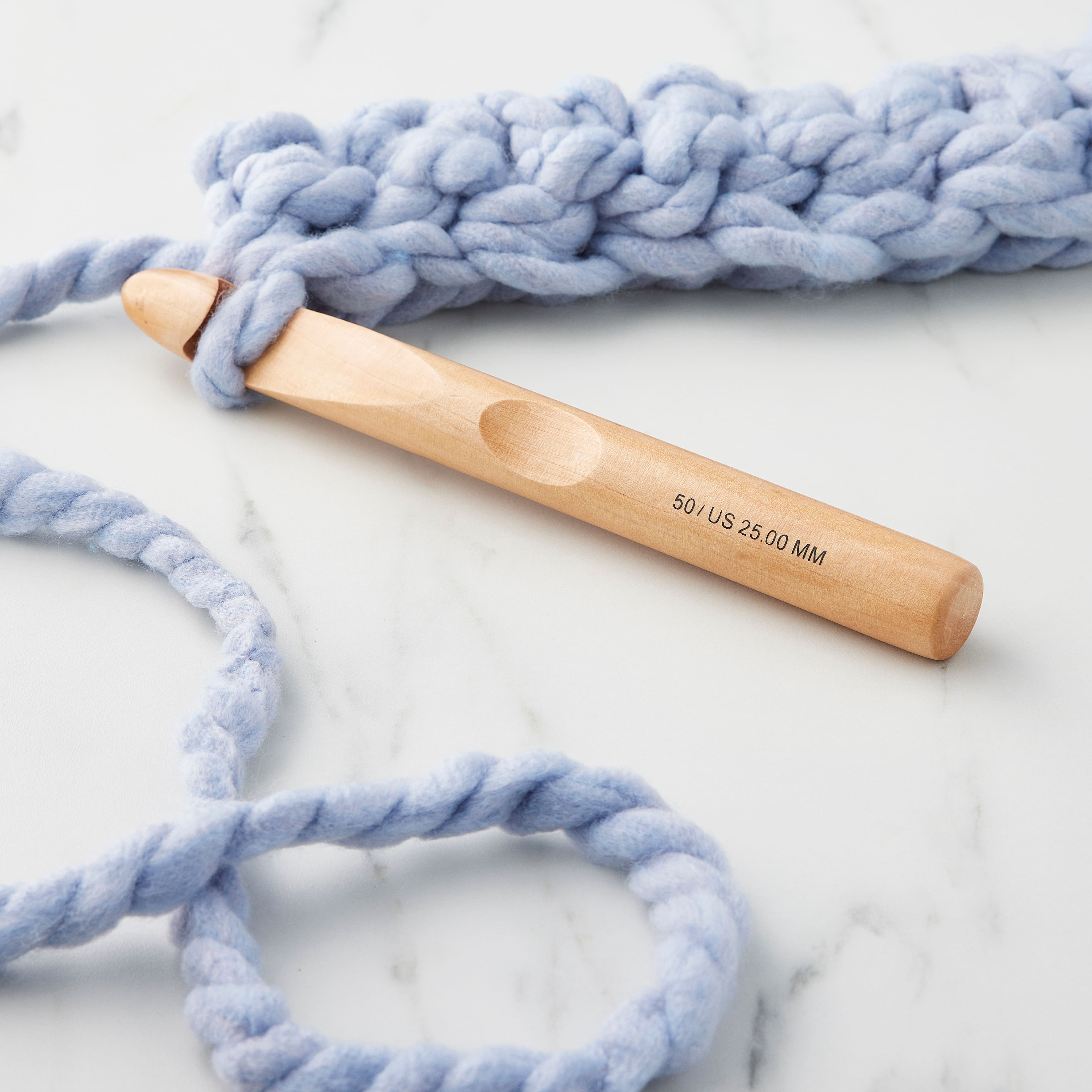 Jumbo Wood Crochet Hook by Loops & Threads®