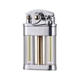 thumbnail image 2 of Red And Blue Double Color Oil Tank Rocker Arm Clear Kerosene Lighter, 2 of 5