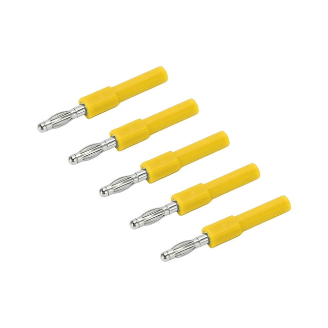 Convertir Fiche Banane Fiche Banane Conversion 4mm à 2mm Fiche Banane 4mm à 2mm Fiche 5 Pcs Fiche Banane 4mm Adaptateur Forte Connectivité Conductivité 4mm à 2mm