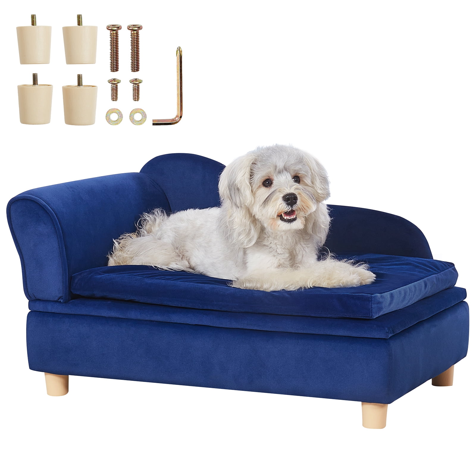 Dog settee bed sales