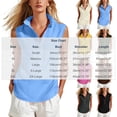 thumbnail image 7 of Posijego Women's Sleeveless Tank Tops Button-Up Collared Blouses Business Casual Office Work Tank Tops for Women, 7 of 7