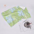 thumbnail image 7 of YFYANG Absorbent Towel, Soft Skin-Friendly Green Simple Line Flower Washcloth Bath Towel, Suitable for All Skin, 27.5 x 16-inch, 7 of 7