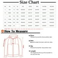 thumbnail image 3 of Mqqzkk Men's Plaid Hoodie Shirts Casual Button Up Trendy Shirt Jackets Long Sleeve Fashion Plaid Hooded with Pocket, 3 of 3