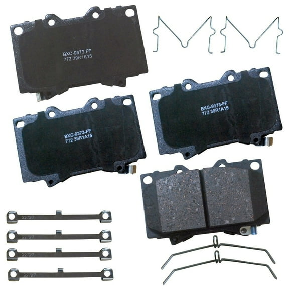 Disc Brake Pad Set Fits select: 1998-2007 TOYOTA LAND CRUISER, 1998-2006 LEXUS LX