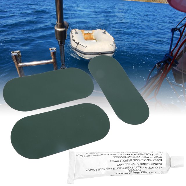 Parche De Reparación Duradero Parches Parche De Balsa Parche De PVC Parche De Barco De Goma Kayak Canoa Para Balsa OTVIAP Kayak Repair Patch