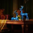 thumbnail image 4 of 2 uds estatuilla de ciervo de resina accesorios de interior decoración de piezaza y estatua escultura para inauguración , Blue Azul Macarena Estatuas de ciervos, 4 of 8