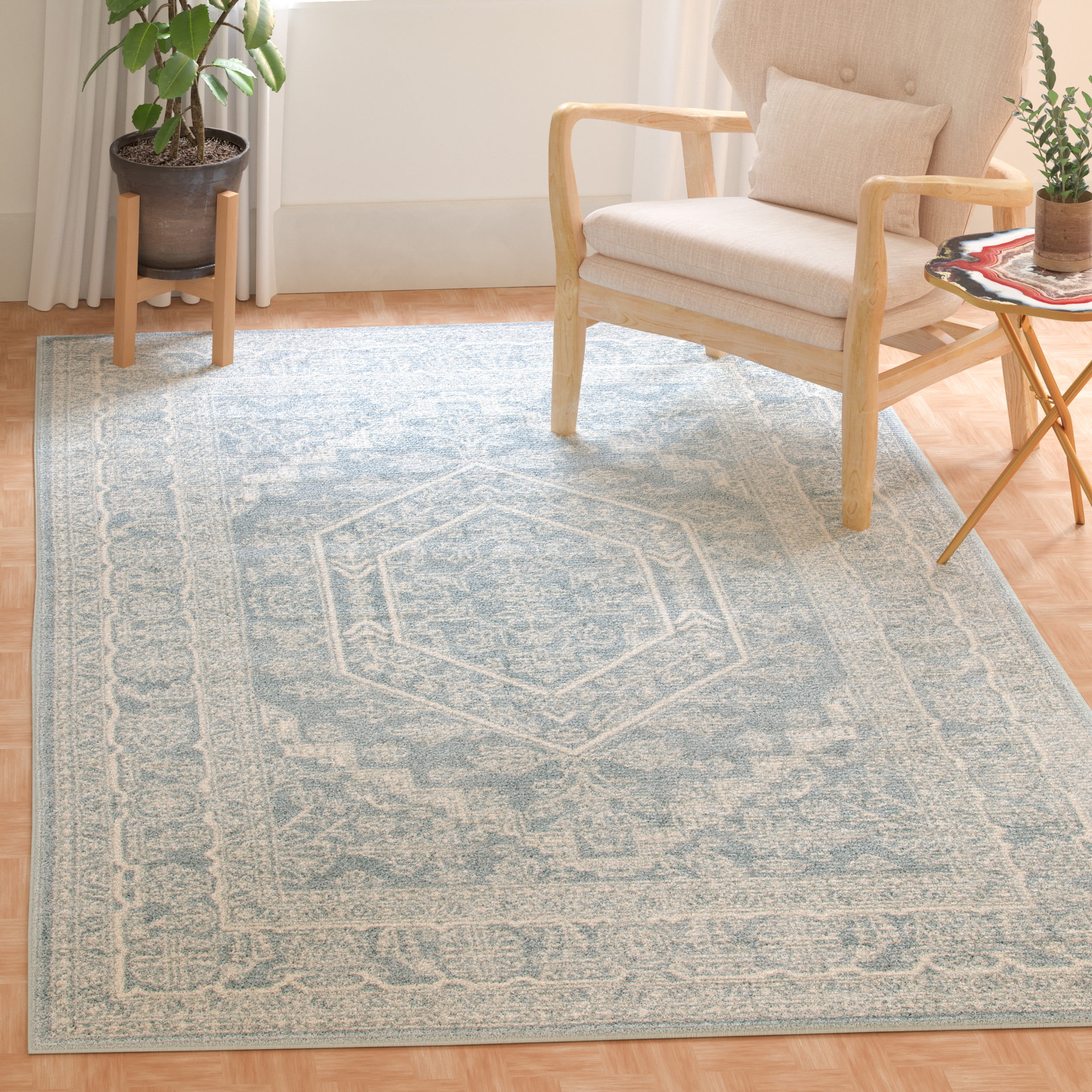 Safavieh Adirondack Xavier Oriental Area Rug, Slate/Ivory, 8' x 10'