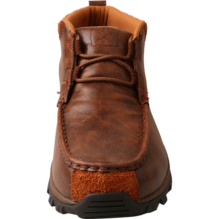 Twisted X Mens Size 9M Hiker 4” Moc Toe Boots Shoes Brown Leather MHKW002 Men main image 2