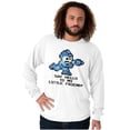 thumbnail image 5 of Mega Man Video Game 8bit Gaming Nerd Long Sleeve TShirt Men Women Brisco Brands M, 5 of 6