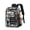 Black, variant on Clear Backpack for School, Transparent Student Bookbag with Padded Straps