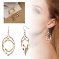 thumbnail image 2 of Pendientes De Mujer Fiesta Elegante Mujer Espiral Lágrima Gota Larga Pendientes Joyería, 2 of 7